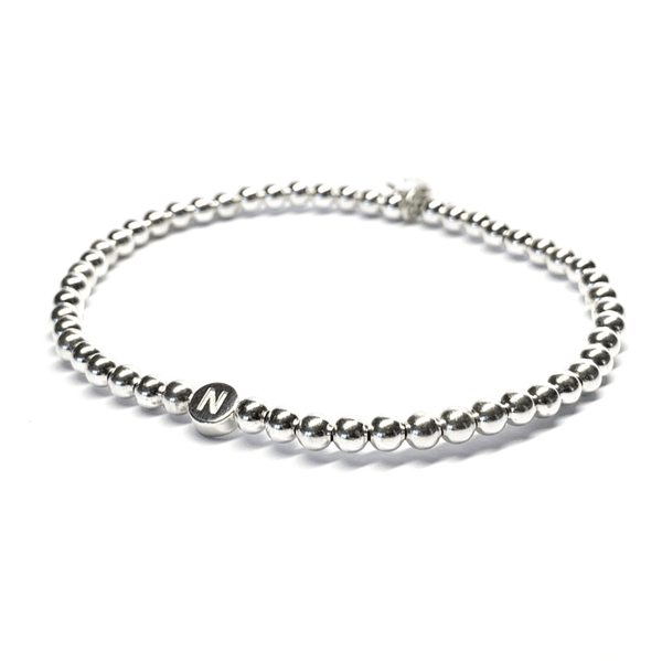Letter-Deluxe Armband mit 1 Zeichen / Buchstaben