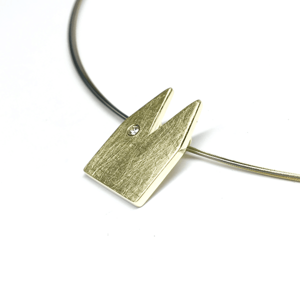 Klüngel Anhänger mit Diamant💎💛