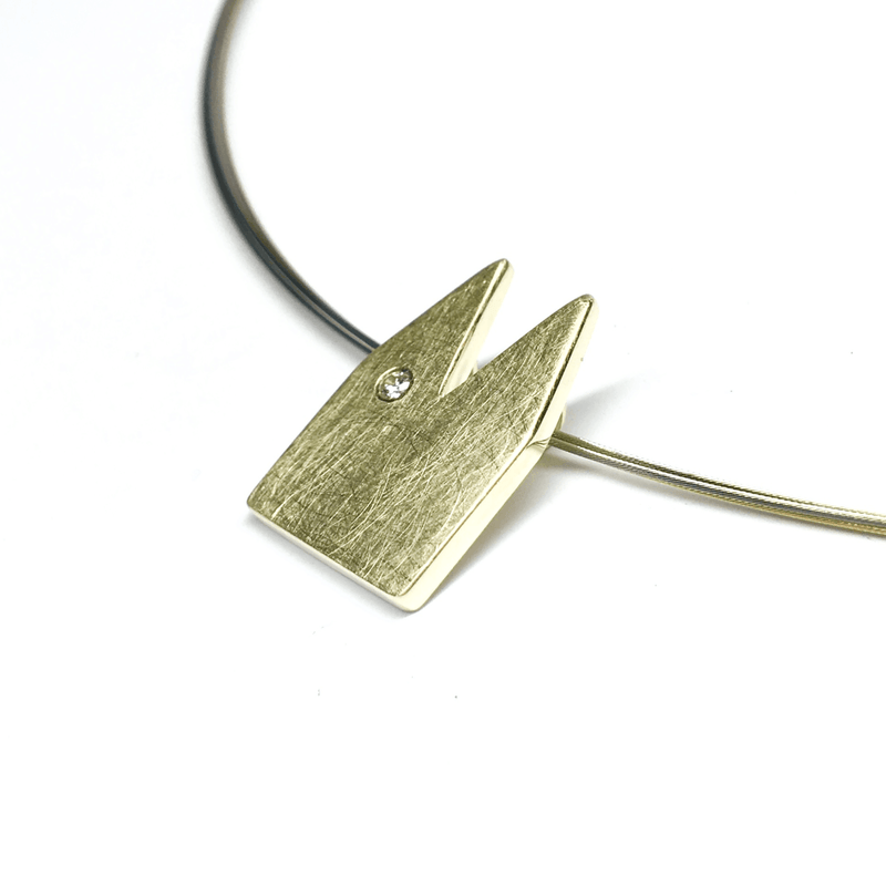 Klüngel Anhänger mit Diamant💎💛
