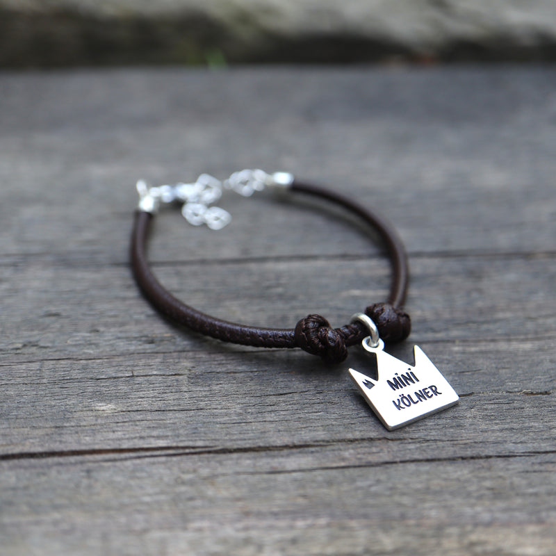 Kinderarmband ♡ Taufanhänger MiNi Kölner