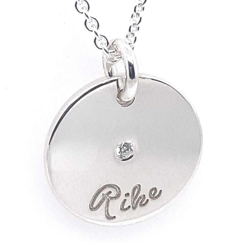 FAMILIENCOLLIER DELUXE ONE mit einem Diamant