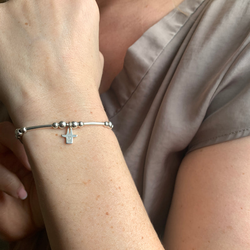 Armband Kölner Dom-Schutzengel mit Röhrchen