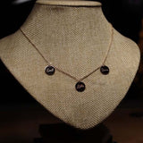 FAMILIENCOLLIER DELUXE THREE Rotgold