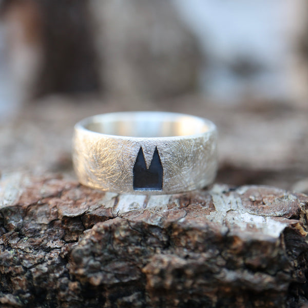 8 mm Premium Ring eismatt