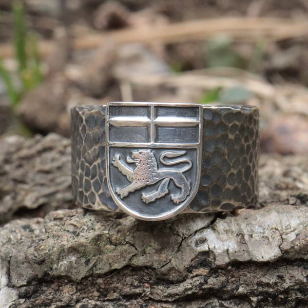 Bonner Deluxe Ring mit Hammerschlag