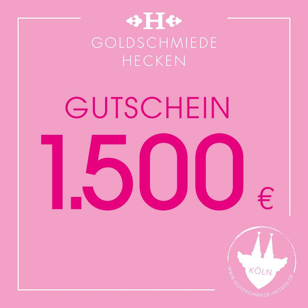 Gutschein 1500€