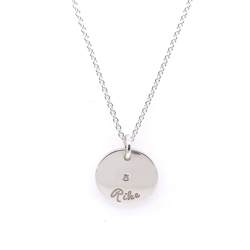 FAMILIENCOLLIER DELUXE ONE mit einem Diamant