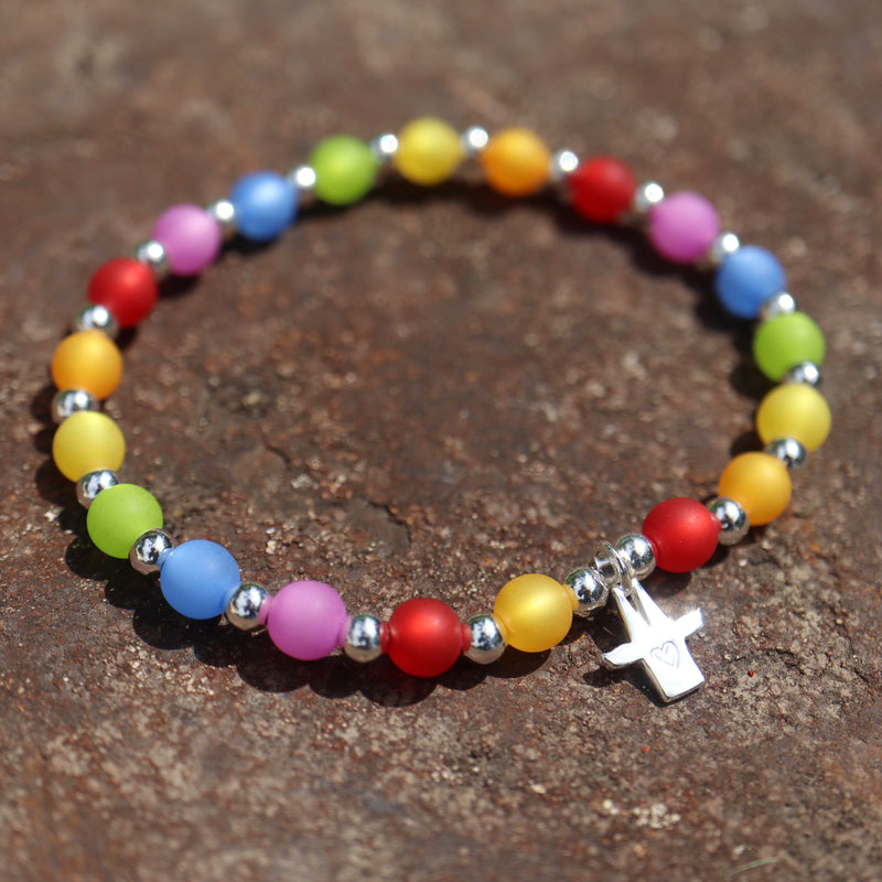 REGENBOGEN KONFETTI ARMBAND