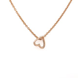 Brautschmuck, Ankerkette mit Herz