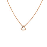 Brautschmuck, Ankerkette mit Herz