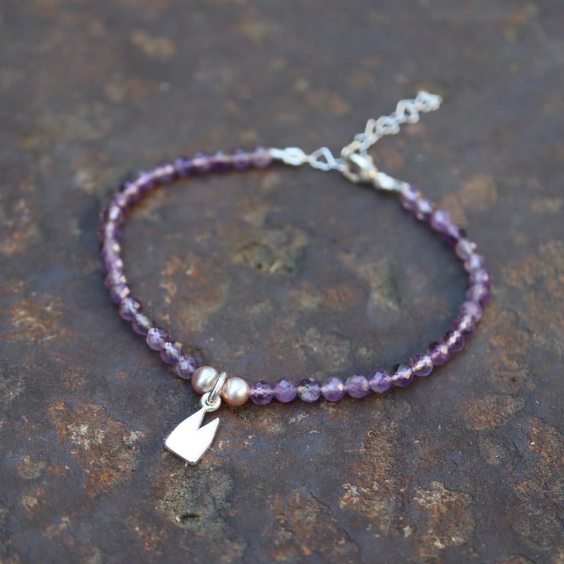 Kölner-Klüngel Armband mit Amethyst