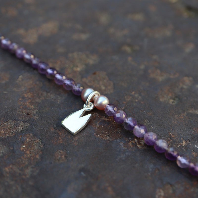 Kölner-Klüngel Armband mit Amethyst