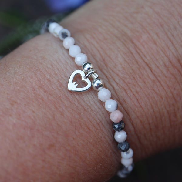 Dom mit Hätz Armband und Zebra Jaspis