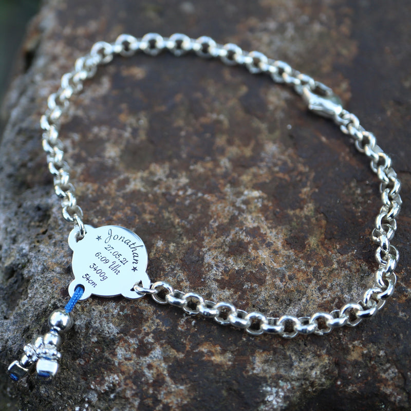 Mama Armband / Baby Geburtsdaten
