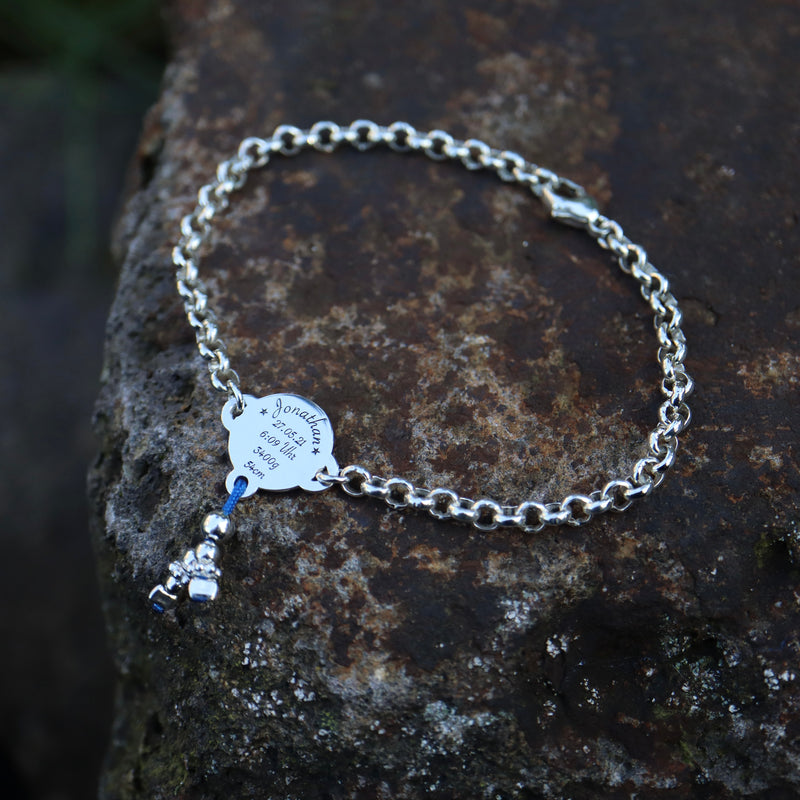 Mama Armband / Baby Geburtsdaten