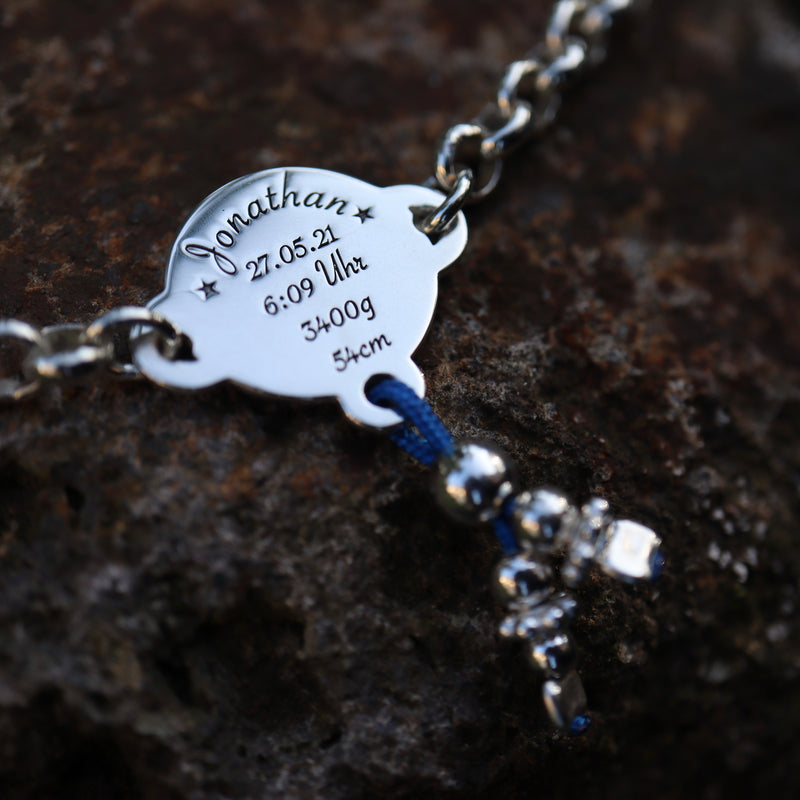Mama Armband / Baby Geburtsdaten