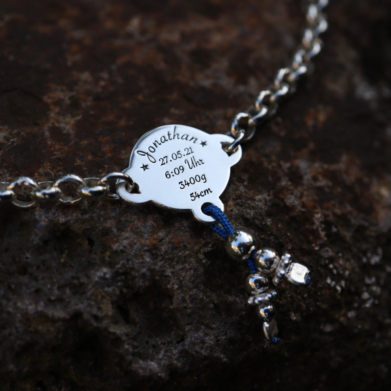 Mama Armband / Baby Geburtsdaten