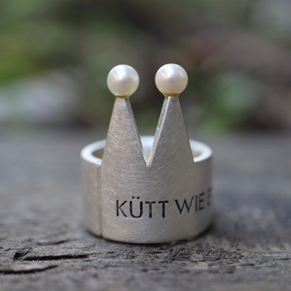 Kölner-Dom Ring -M- ET KÜTT WIE ET KÜTT / EINZELSTÜCK