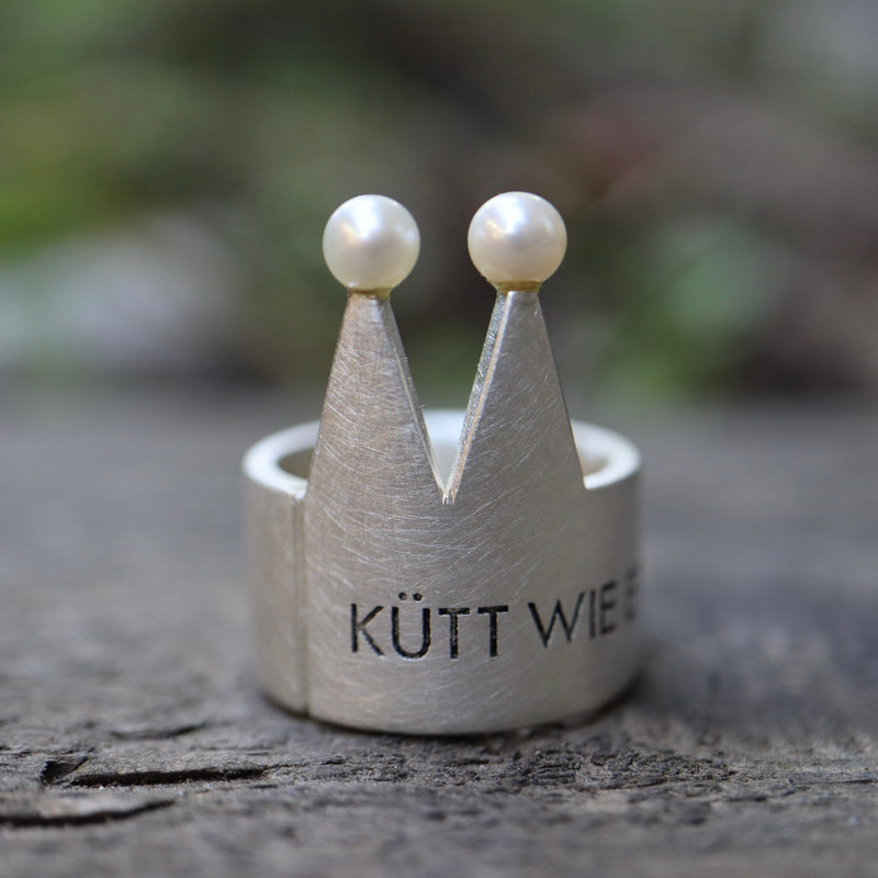 Kölner-Dom Ring -M- ET KÜTT WIE ET KÜTT / EINZELSTÜCK