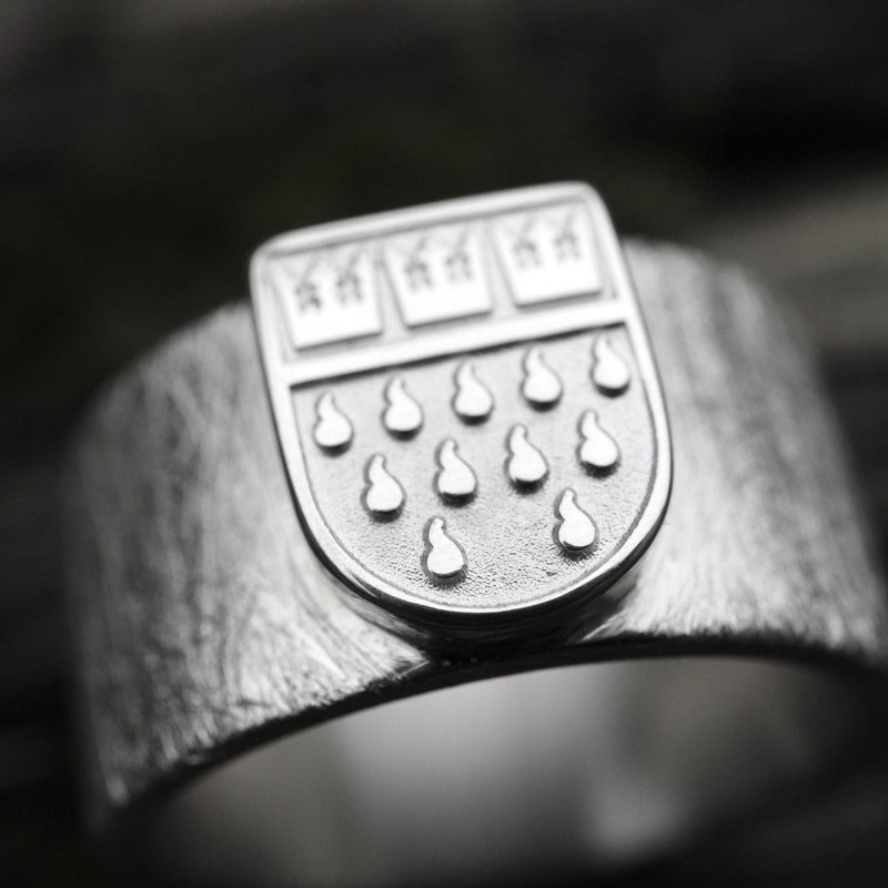 10mm Kölnern Wappen Ring
