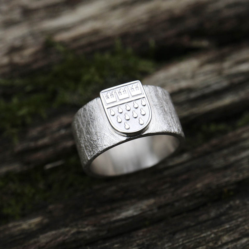 Wappen-Deluxe Ring 8 mm