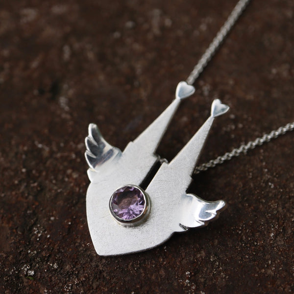 Dom-Engel ♡ mit Amethyst